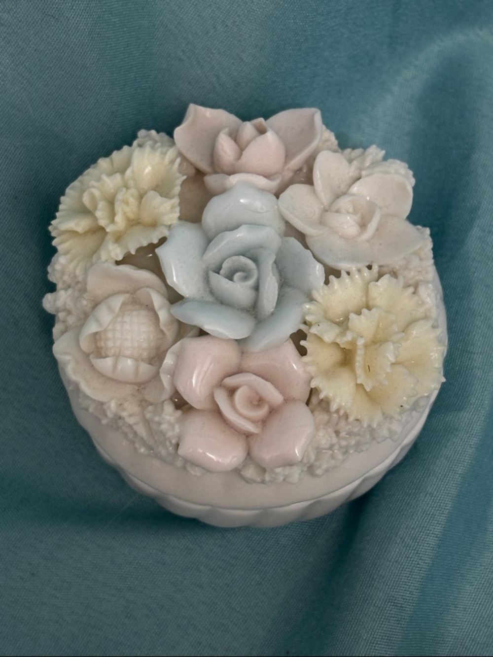 Vintage Ardalt Japan Lenwille Verithin porcelain trinket box